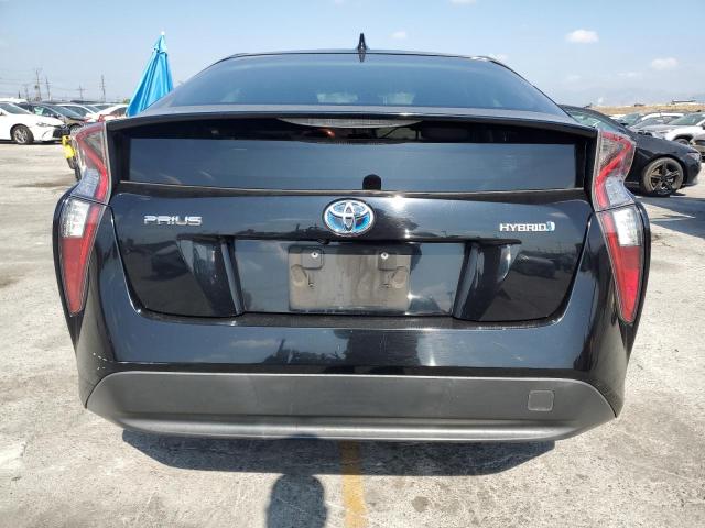 JTDKBRFU3J3081979 - 2018 TOYOTA PRIUS BLACK photo 6