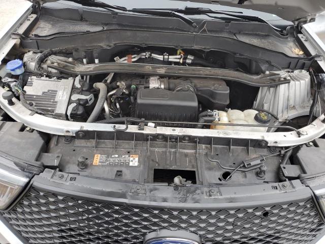 1FM5K8AB9PGA06519 - 2023 FORD EXPLORER POLICE INTERCEPTOR Gümüş foto 11