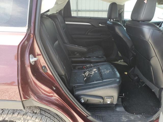 5TDJKRFH2FS172648 - 2015 TOYOTA HIGHLANDER XLE Rouge photo 11