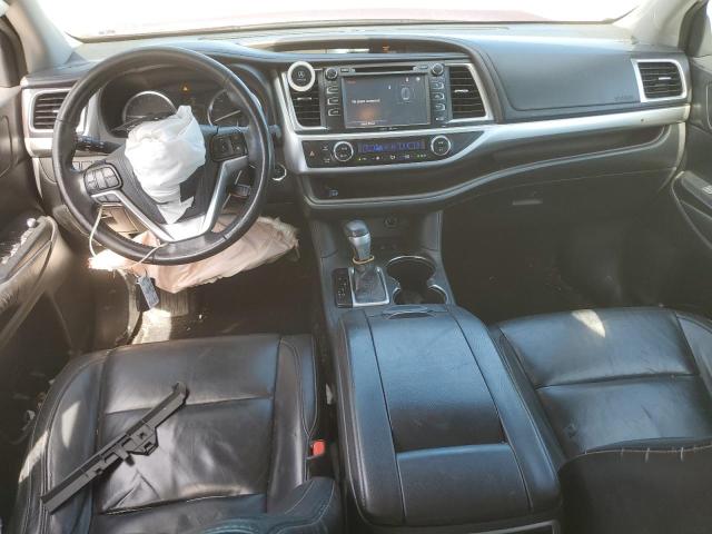 5TDJKRFH2FS172648 - 2015 TOYOTA HIGHLANDER XLE Rouge photo 8