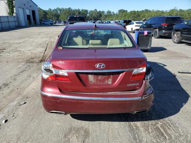 KMHGC4DDXDU226969 - 2013 HYUNDAI GENESIS 3.8L MAROON photo 6