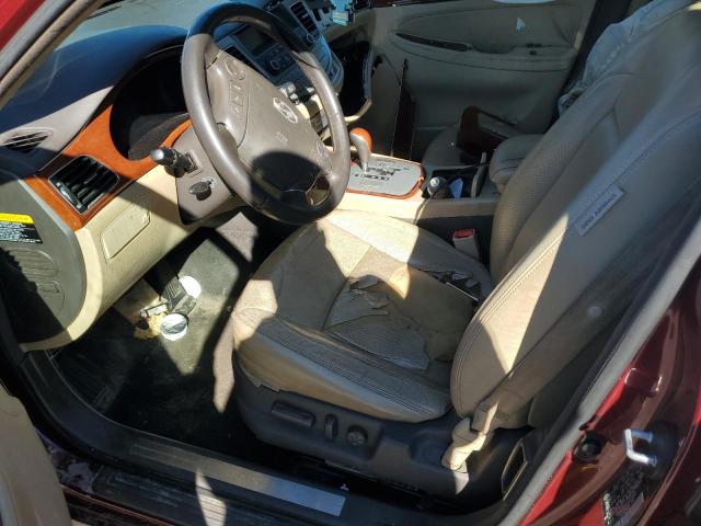 KMHGC4DDXDU226969 - 2013 HYUNDAI GENESIS 3.8L MAROON photo 7