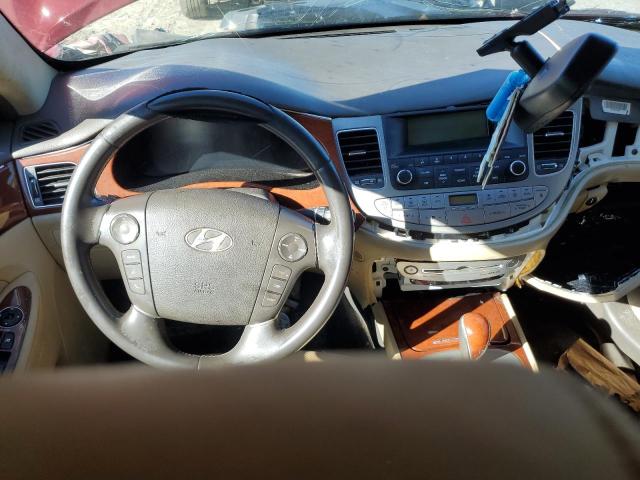 KMHGC4DDXDU226969 - 2013 HYUNDAI GENESIS 3.8L MAROON photo 8