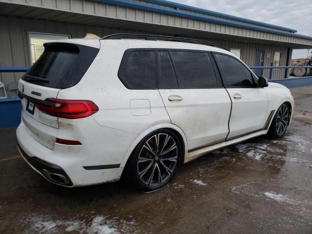5UXCX6C09LLE35837 - 2020 BMW X7 M50I WHITE photo 3
