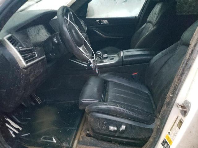 5UXCX6C09LLE35837 - 2020 BMW X7 M50I WHITE photo 7