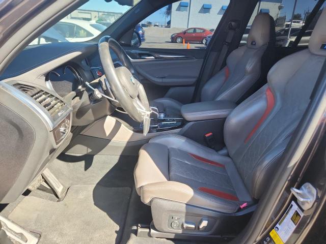 5YMTS0C04L9B20610 - 2020 BMW X3 M COMPETITION გრაფიტი ფოტო 7