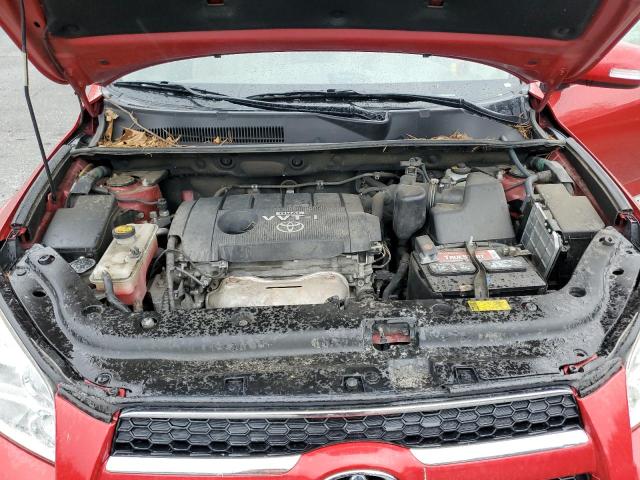 JTMDF4DV1A5017911 - 2010 TOYOTA RAV4 LIMITED أحمر صورة 12
