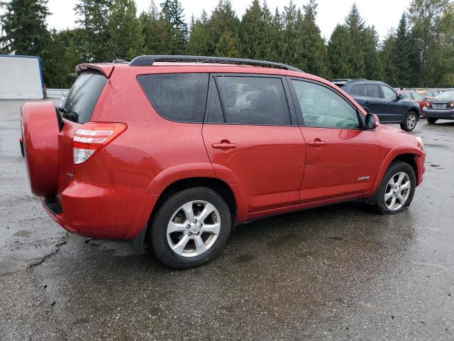 JTMDF4DV1A5017911 - 2010 TOYOTA RAV4 LIMITED أحمر صورة 3