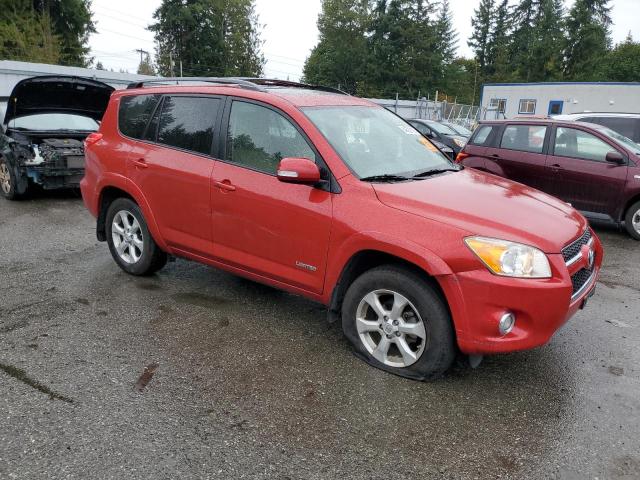 JTMDF4DV1A5017911 - 2010 TOYOTA RAV4 LIMITED أحمر صورة 4