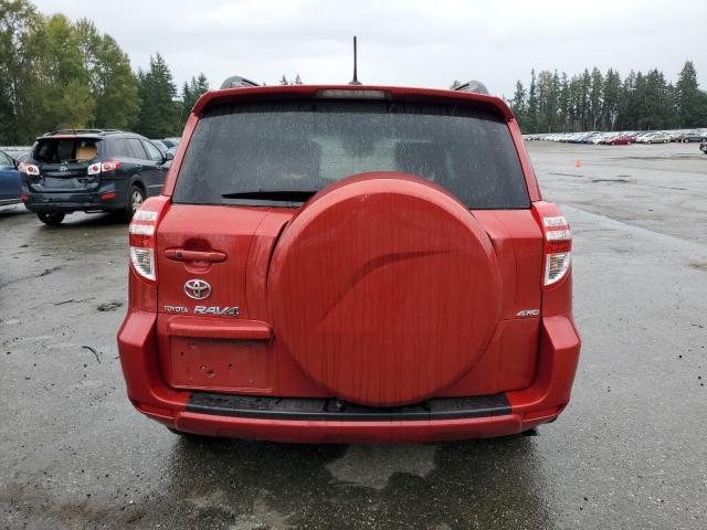 JTMDF4DV1A5017911 - 2010 TOYOTA RAV4 LIMITED أحمر صورة 6
