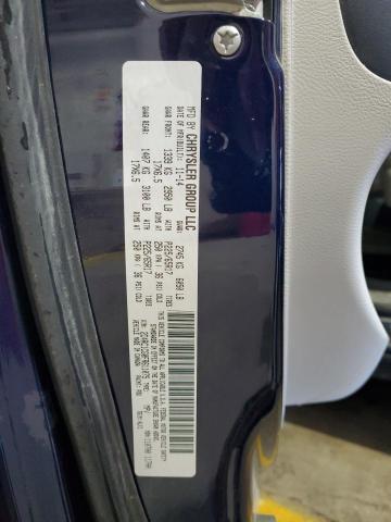 2C4RC1CG0FR611075 - 2015 CHRYSLER TOWN & COU TOURING L CHARCOAL photo 14