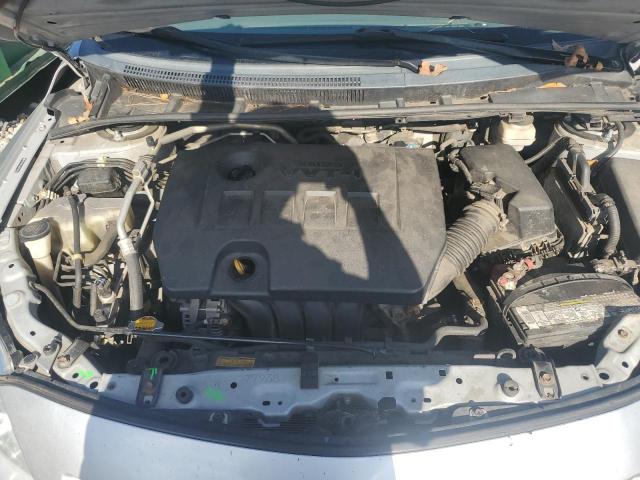 2T1BU4EE2AC399462 - 2010 TOYOTA COROLLA BASE 银色 照片 11