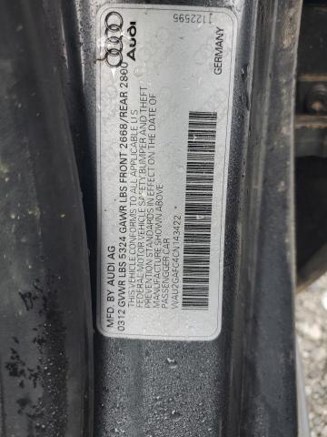 WAU2GAFC4CN143422 - 2012 AUDI A7 PRESTIGE Grafit fotoğraf 12