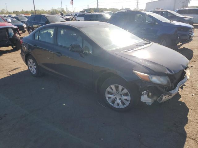 19XFB2F51CE095974 - 2012 HONDA CIVIC LX შავი ფოტო 4
