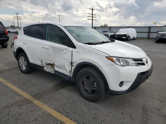 2T3BFREV3DW043247 - 2013 TOYOTA RAV4 LE Weiß Foto 4