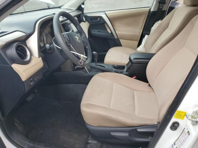 2T3BFREV3DW043247 - 2013 TOYOTA RAV4 LE Weiß Foto 7