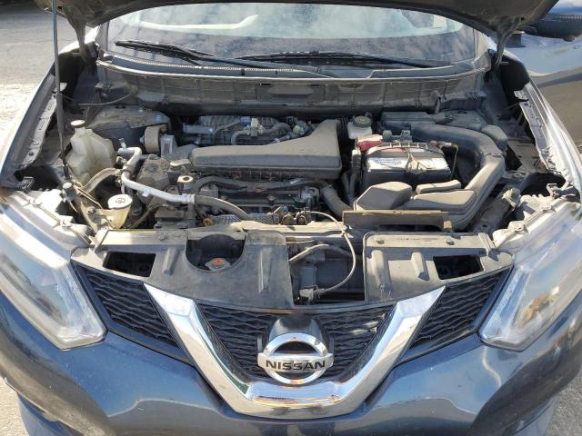 KNMAT2MT8GP651261 - 2016 NISSAN ROGUE S أزرق صورة 12