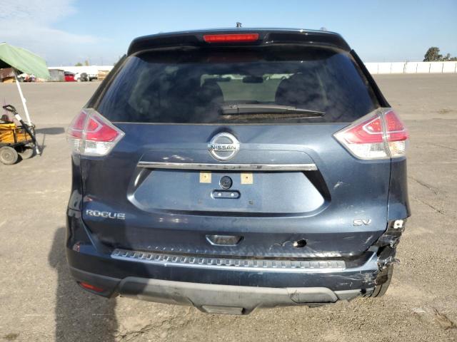 KNMAT2MT8GP651261 - 2016 NISSAN ROGUE S أزرق صورة 6