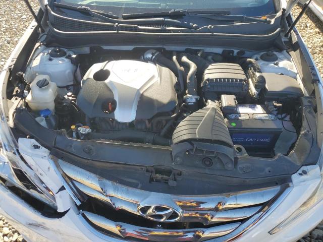 5NPEC4AB2DH665172 - 2013 HYUNDAI SONATA SE Weiß Foto 11