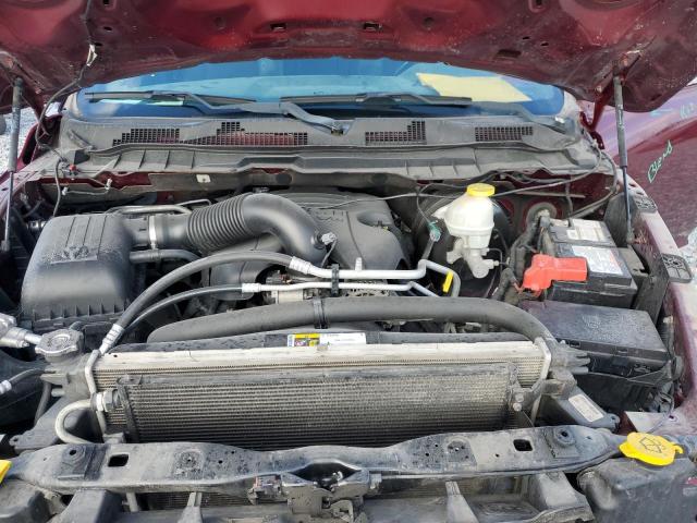 1C6RR7YTXHS762974 - 2017 RAM 1500 REBEL ბურგუნდია ფოტო 11