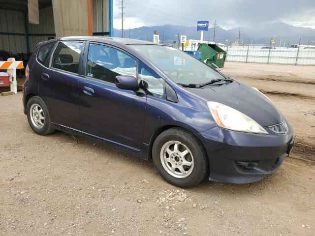 JHMGE87419S022855 - 2009 HONDA FIT SPORT 紫色 照片 4