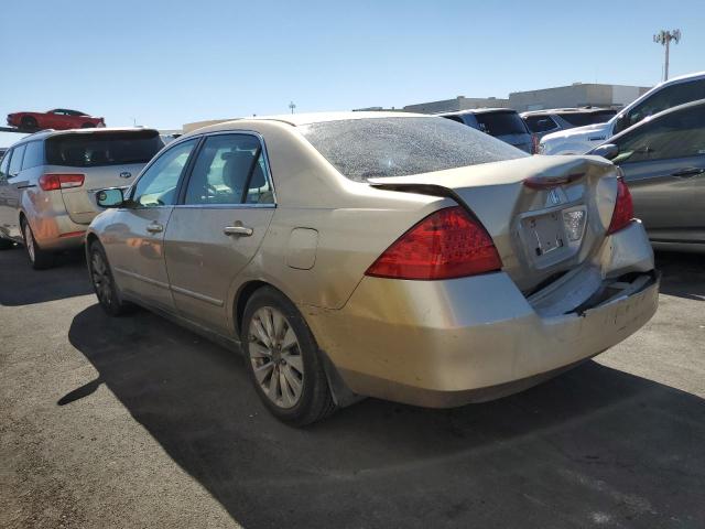 1HGCM564X7A034672 - 2007 HONDA ACCORD LX TAN photo 2