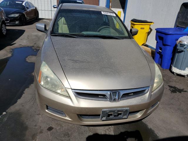 1HGCM564X7A034672 - 2007 HONDA ACCORD LX TAN photo 5