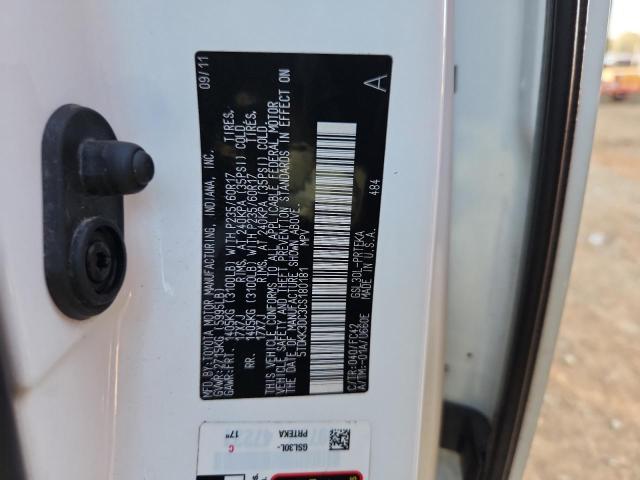 5TDKK3DC3CS180181 - 2012 TOYOTA SIENNA LE أبيض صورة 14