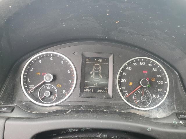 WVGBV7AX0BW516062 - 2011 VOLKSWAGEN TIGUAN S SILVER photo 9