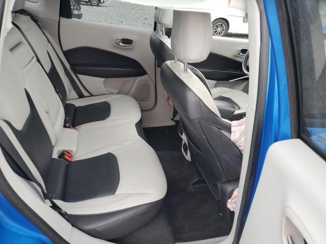 3C4NJCCB3JT124043 - 2018 JEEP COMPASS LIMITED BLUE photo 11