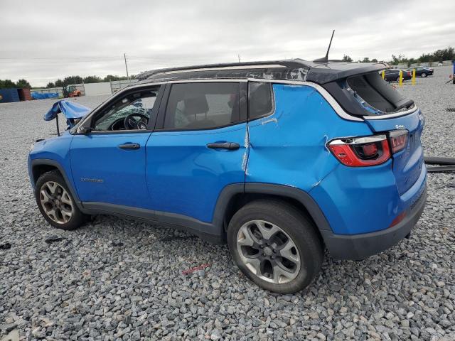 3C4NJCCB3JT124043 - 2018 JEEP COMPASS LIMITED BLUE photo 2