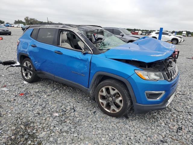 3C4NJCCB3JT124043 - 2018 JEEP COMPASS LIMITED BLUE photo 4