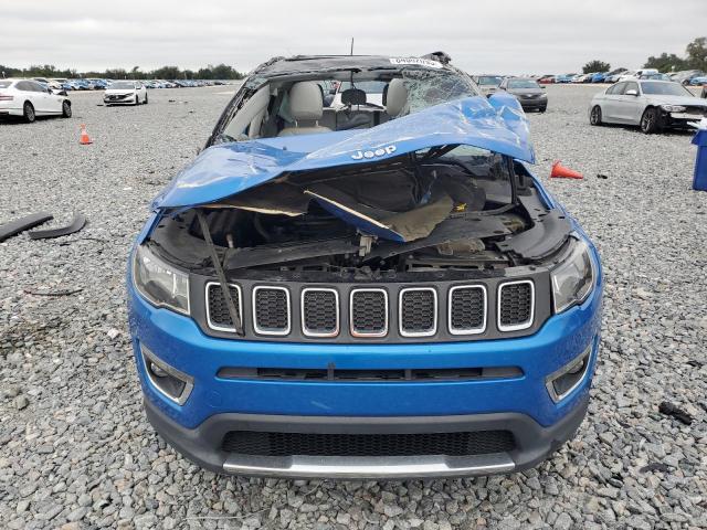 3C4NJCCB3JT124043 - 2018 JEEP COMPASS LIMITED BLUE photo 5