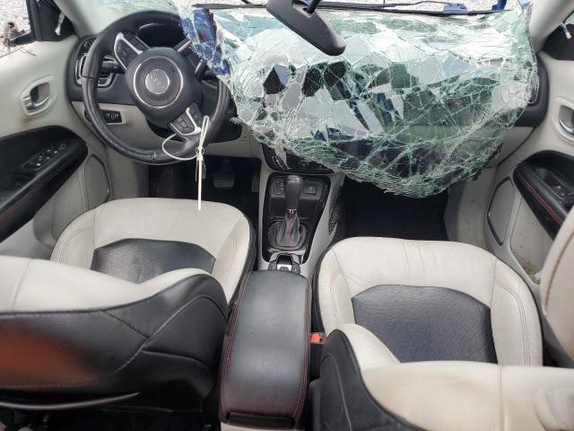 3C4NJCCB3JT124043 - 2018 JEEP COMPASS LIMITED BLUE photo 8