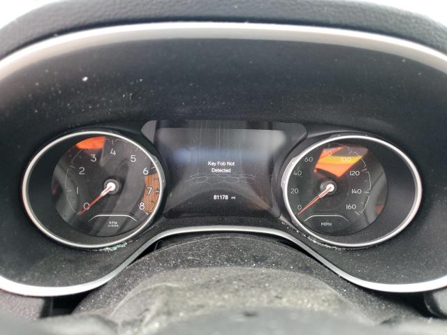 3C4NJCCB3JT124043 - 2018 JEEP COMPASS LIMITED BLUE photo 9