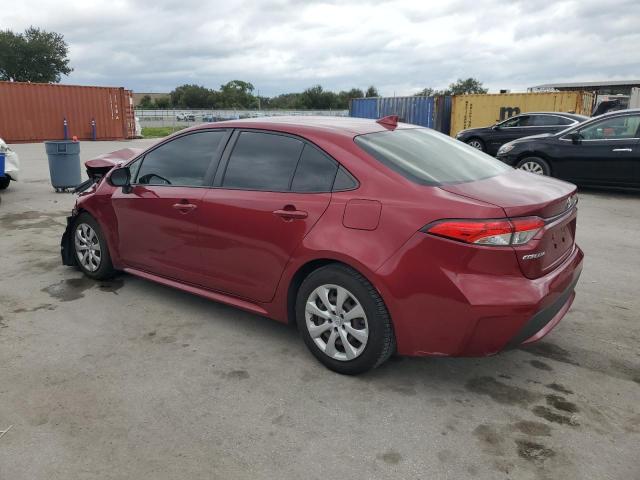JTDEPMAE6NJ213989 - 2022 TOYOTA COROLLA LE 红色 照片 2