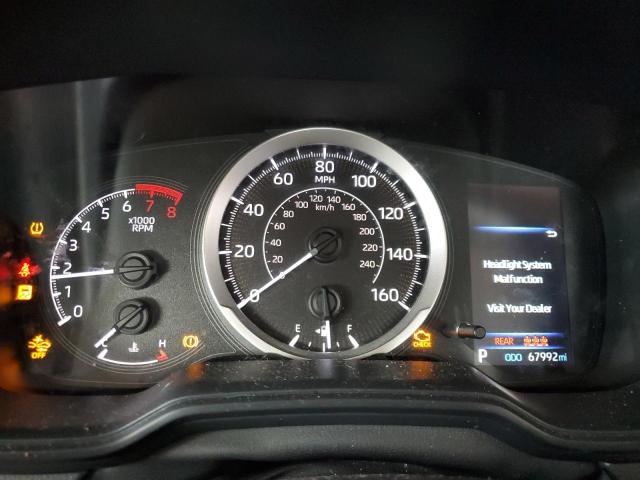 JTDEPMAE6NJ213989 - 2022 TOYOTA COROLLA LE 红色 照片 9