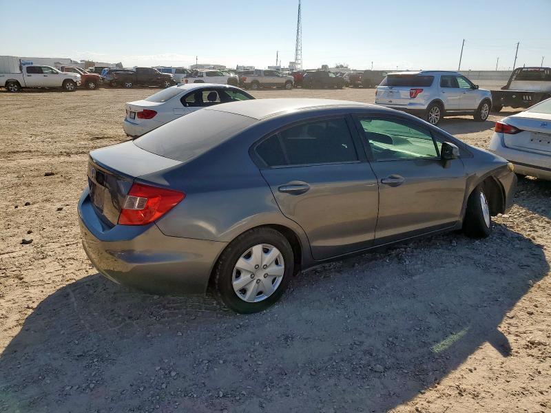 19XFB2E51CE050826 - 2012 HONDA CIVIC LX Boz foto 3