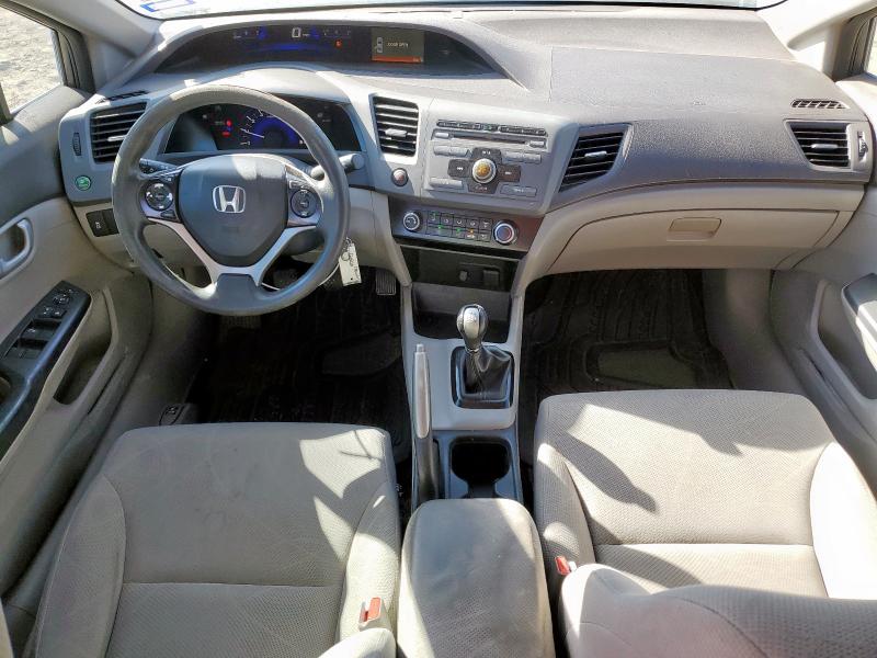 19XFB2E51CE050826 - 2012 HONDA CIVIC LX Boz foto 8