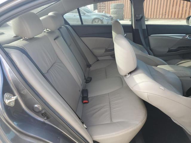 2HGFB2F94FH553343 - 2015 HONDA CIVIC EXL 灰色 照片 10