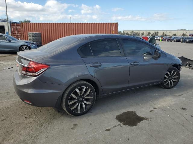 2HGFB2F94FH553343 - 2015 HONDA CIVIC EXL 灰色 照片 3
