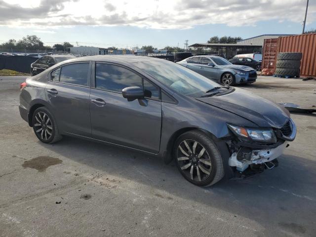 2HGFB2F94FH553343 - 2015 HONDA CIVIC EXL 灰色 照片 4