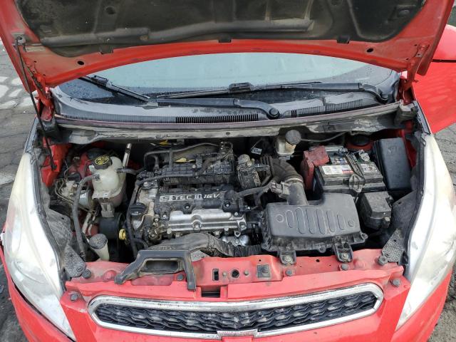 KL8CD6S97DC620311 - 2013 CHEVROLET SPARK 1LT RED photo 11