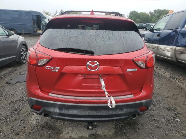 JM3KE4CY3G0689911 - 2016 MAZDA CX-5 TOURING წითელი ფოტო 6