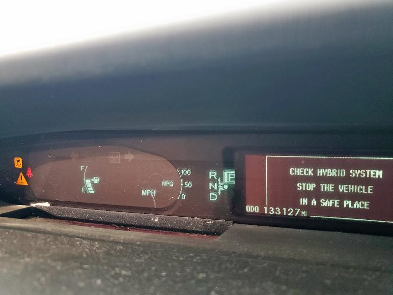 JTDKN3DU2D1726757 - 2013 TOYOTA PRIUS RED photo 9