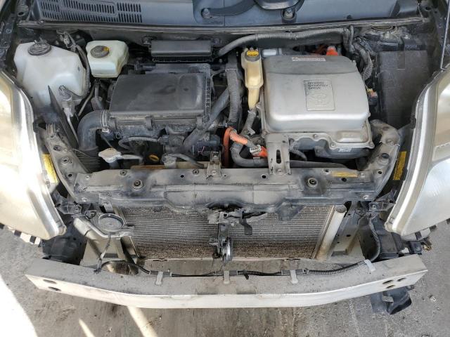 JTDKB20U083447438 - 2008 TOYOTA PRIUS BLACK photo 12