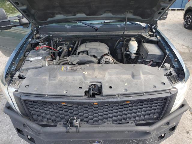 1GCHK29K97E574543 - 2007 CHEVROLET SILVERADO K2500 HEAVY DUTY BLUE photo 11