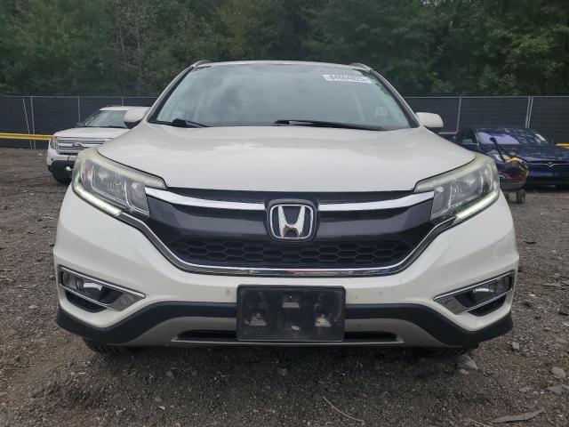 5J6RM4H71GL010009 - 2016 HONDA CR-V EXL WHITE photo 5