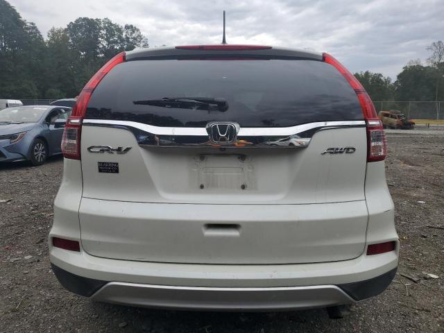 5J6RM4H71GL010009 - 2016 HONDA CR-V EXL WHITE photo 6