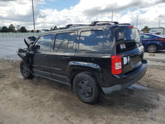 1C4NJPBA3GD700406 - 2016 JEEP PATRIOT SPORT BLACK photo 2